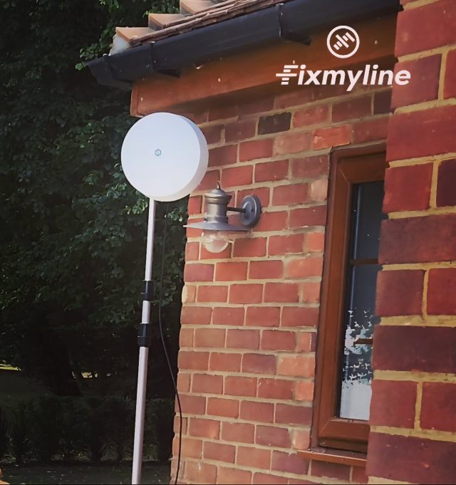 Welcome to our most recent addition to the 5G cellular broadband family. This little fella (although 5g was available)  bonded multiple 4G signals together (CA) to deliver a much more stable 175mbps download on this recent site survey.

We're going back this week to professionally affix to the property, bringing in the service from outside via an external grade cat6 cable into the existing wireless mesh network to give an all over a home WiFi speed boost.

Fancy some of that?, drop us a line for your free survey..

Call
01322 761051

Email 
info@fixmyline.co.uk